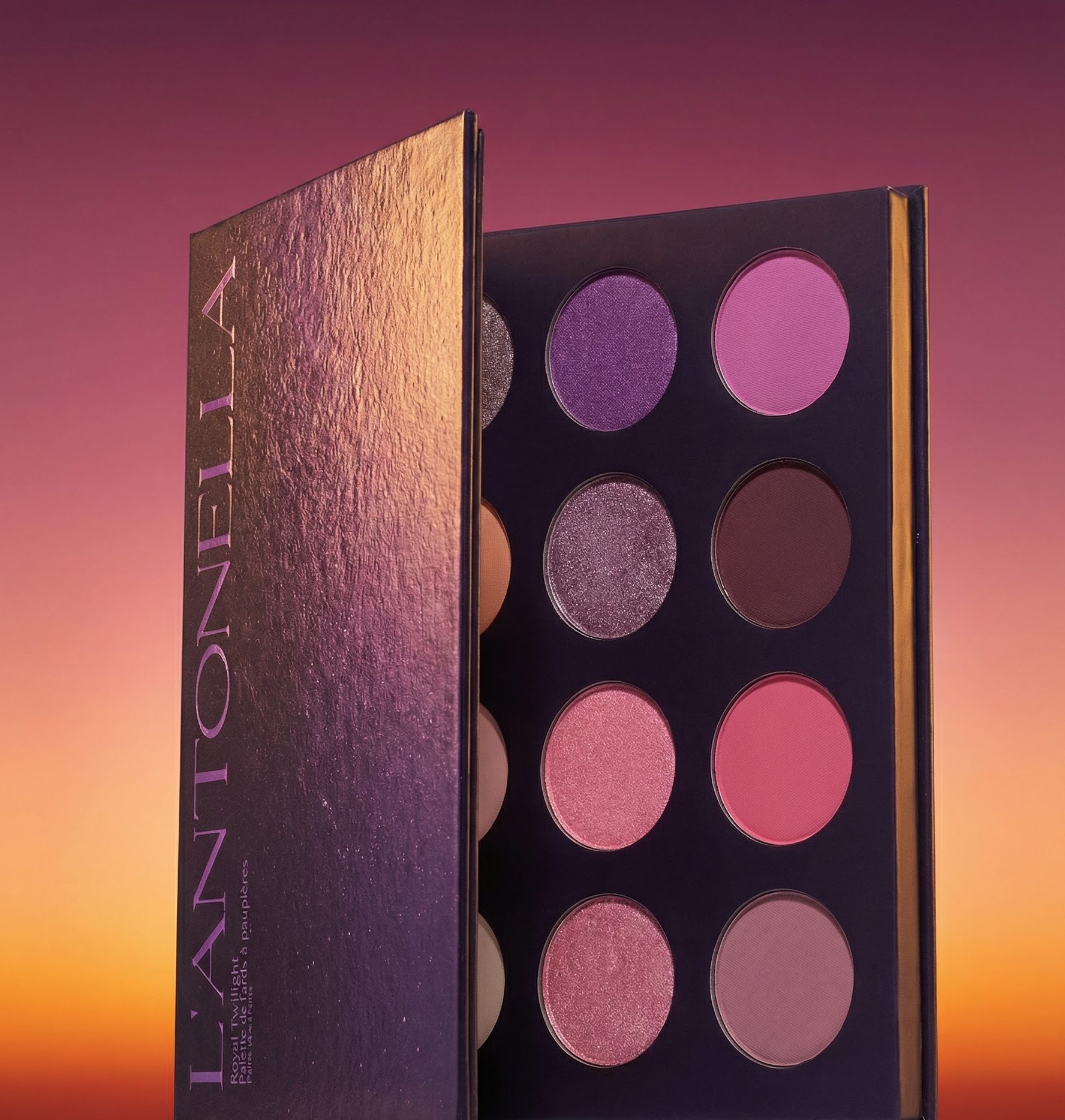 Paleta de Sombras Tonos Rosas