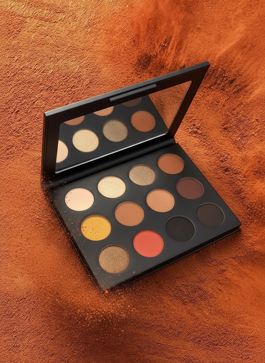 Paleta de Sombras Tonos Tierra