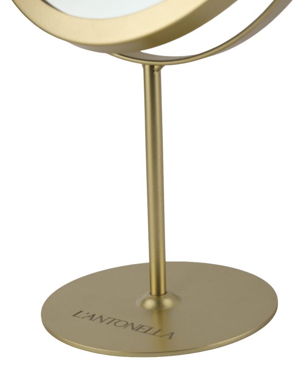 ESPEJO TOCADOR DORADO